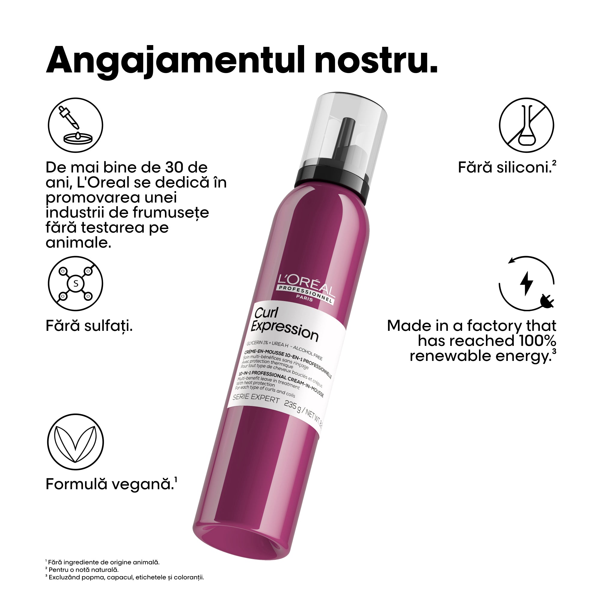 L'Oreal Professionnel SE Curl Expression 10 in 1 250ml - Spuma Pentru Par Ondulat si Cret