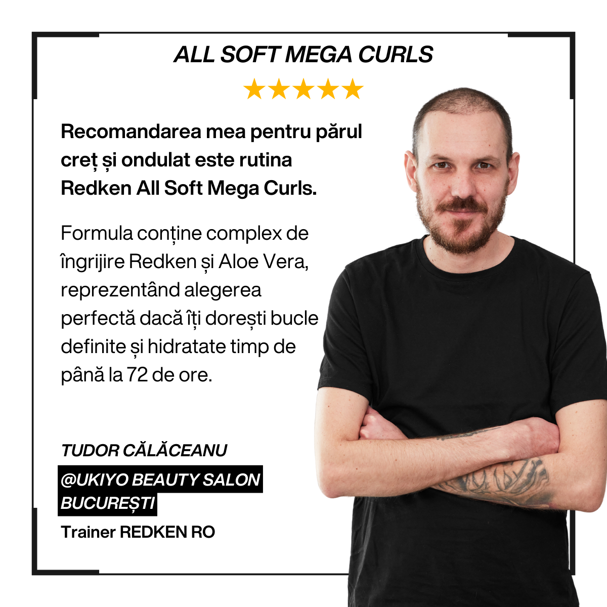 Set Redken All Soft Mega Curls - Sampon 300ml + Balsam 300ml + Crema Leave-In 150ml - Beauty Lounge