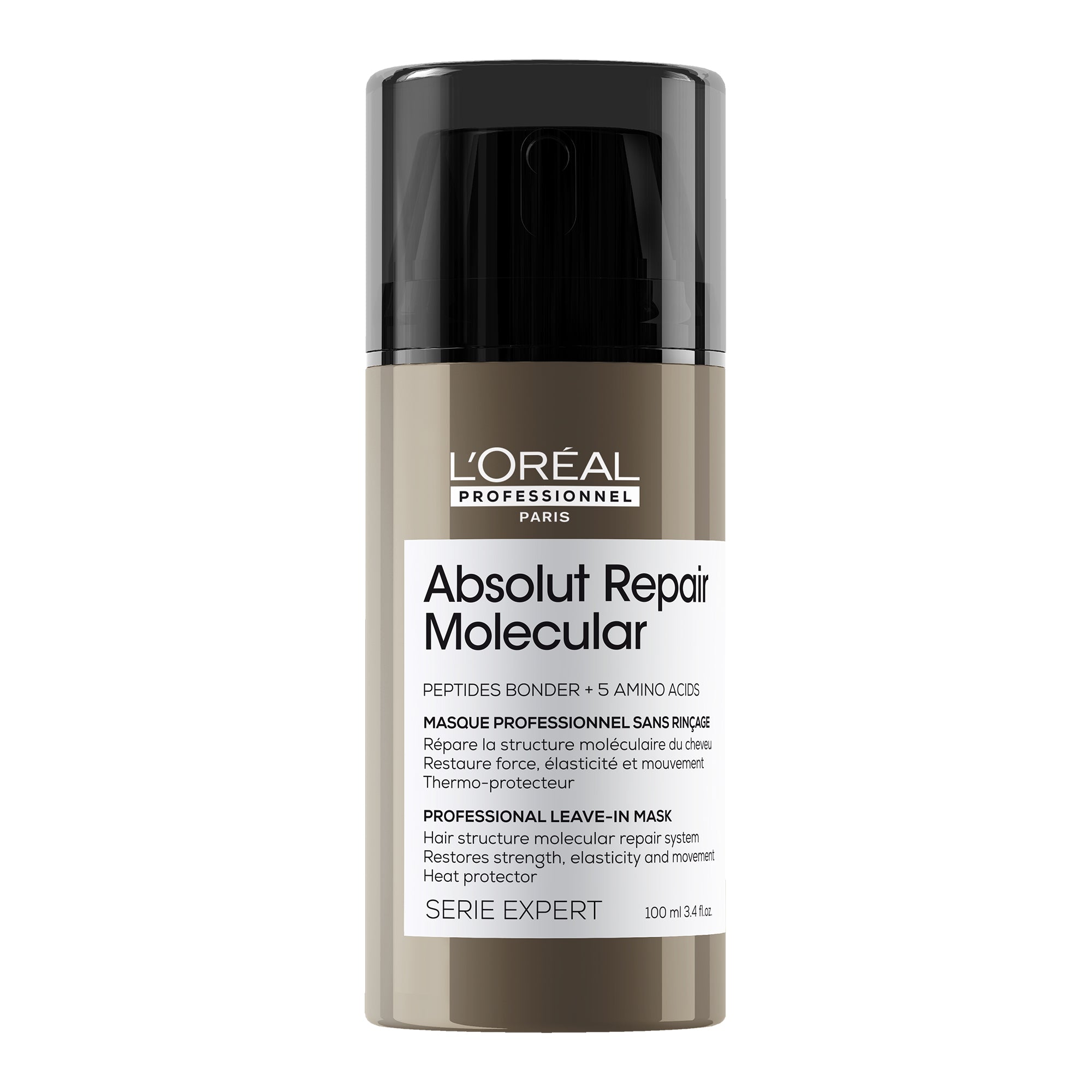 L’Oreal Professionnel Serie Expert Absolut Repair Molecular - Crema pentru Par Deteriorat 100ml - Beauty Lounge