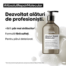 Încarcă imaginea în Galerie, Set L’Oreal Absolut Repair Molecular - Sampon 500ml + Crema 100ml + Ser 250ml - Beauty Lounge
