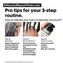 Încarcă imaginea în Galerie, L’Oreal Professionnel Absolut Repair Molecular Shampoo 1500ml - Sampon Par Deteriorat
