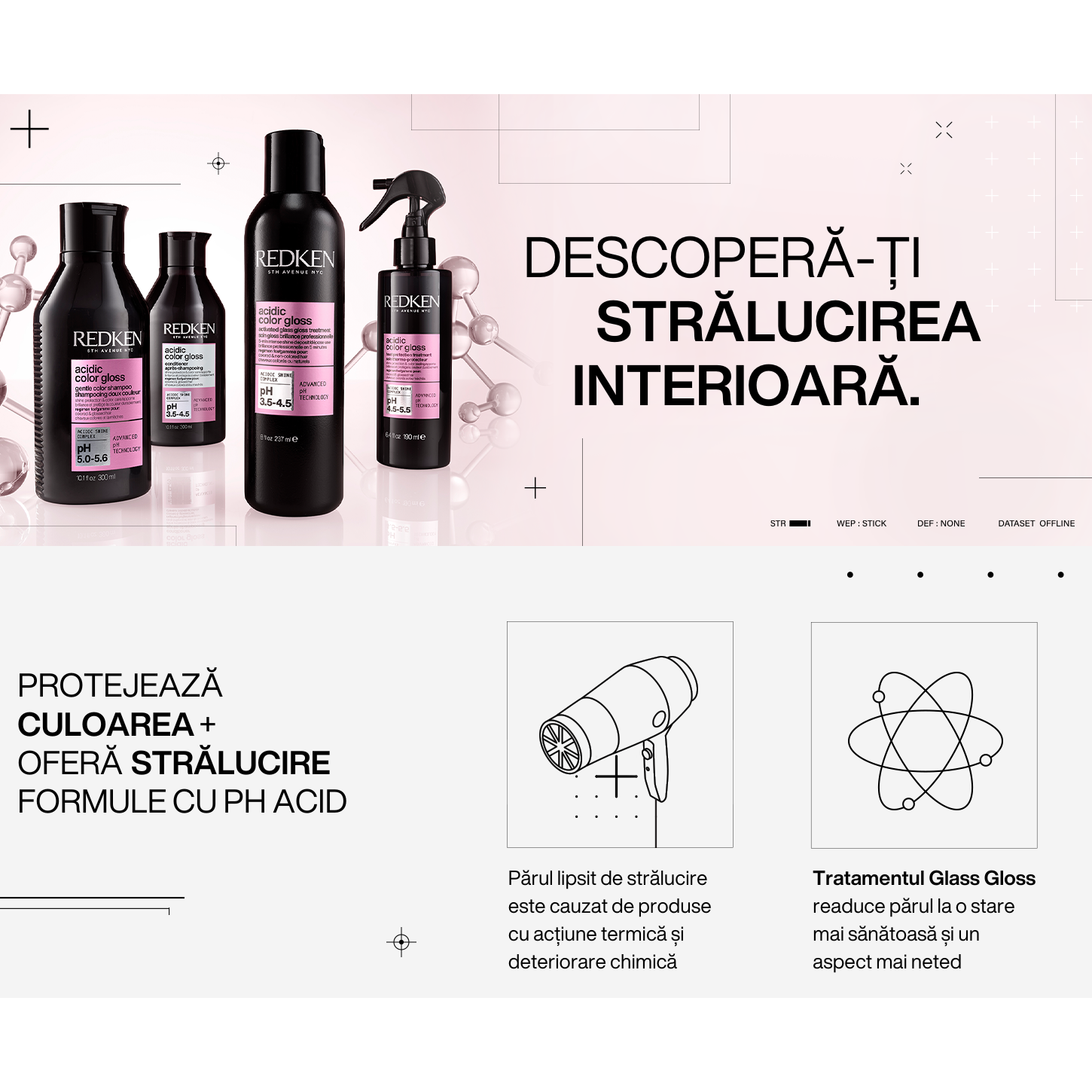 Redken Acidic Color Gloss - Balsam Par Vopsit cu Vitamina E si Arginina 300ml - Beauty Lounge