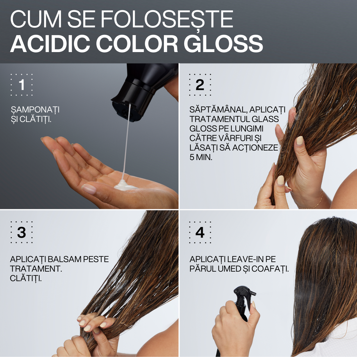 Redken Acidic Color Gloss - Leave-in cu Vitamina E si Arginina Pentru Par Vopsit 190ml - Beauty Lounge