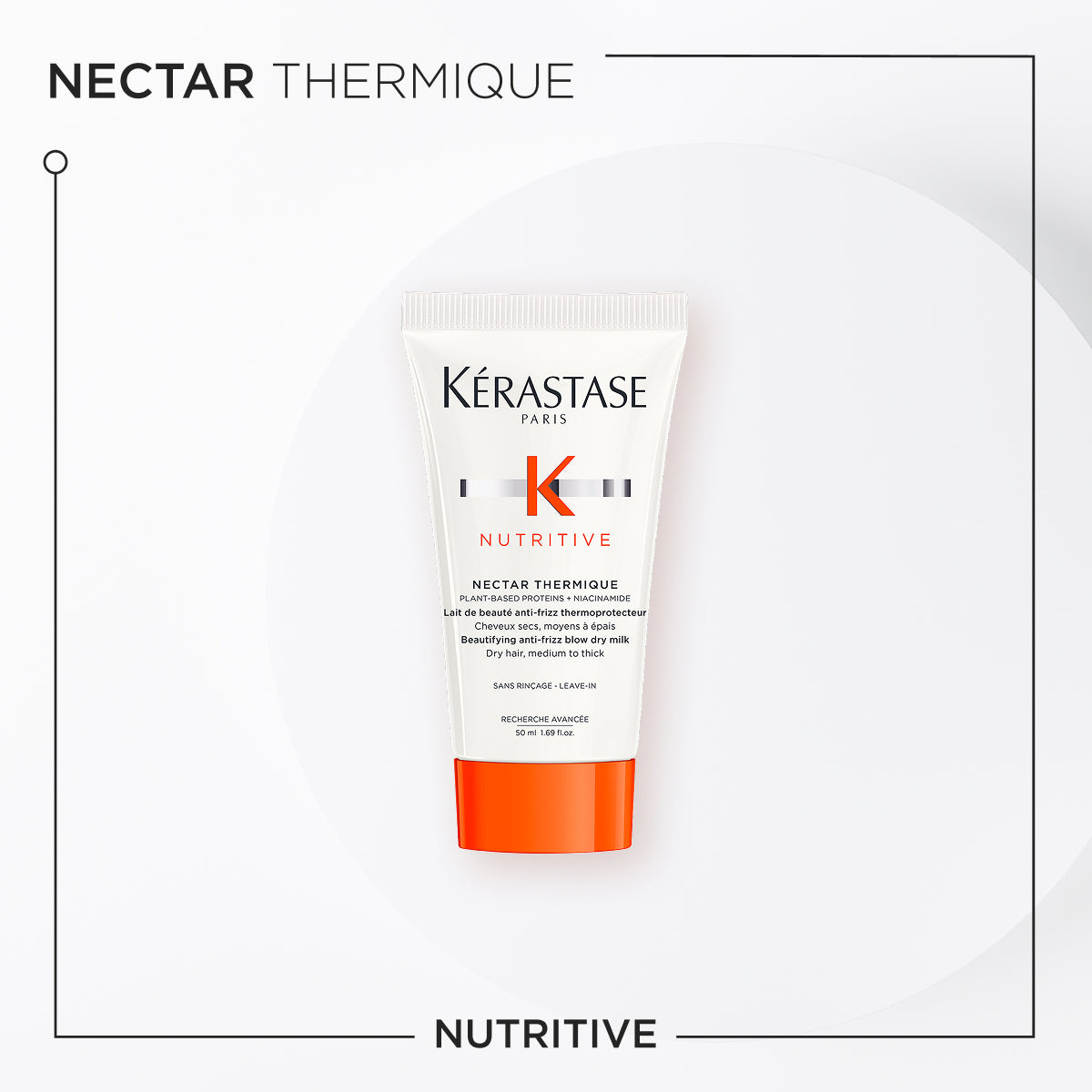 Kerastase Nectar Thermique 50ml - Lapte de Par Pentru Descurcare si Termo-Protector