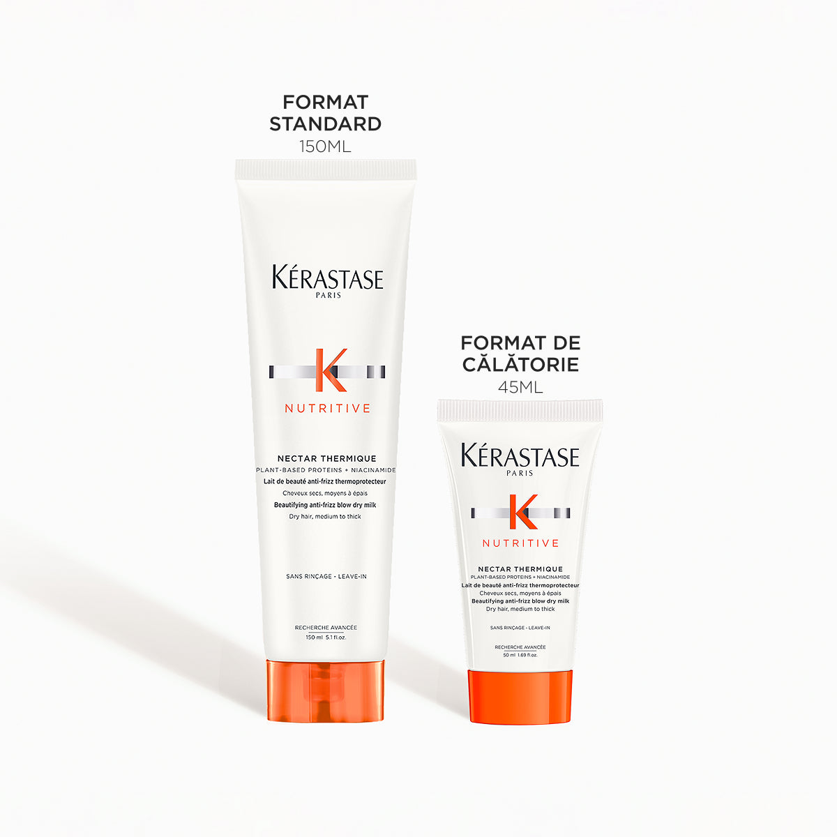 Kerastase Nectar Thermique 50ml - Lapte de Par Pentru Descurcare si Termo-Protector