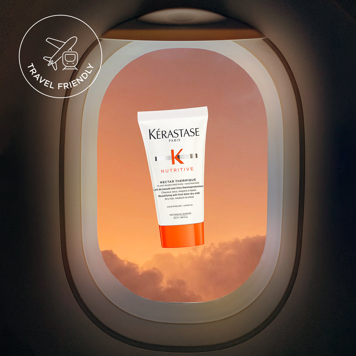 Kerastase Nectar Thermique 50ml - Lapte de Par Pentru Descurcare si Termo-Protector