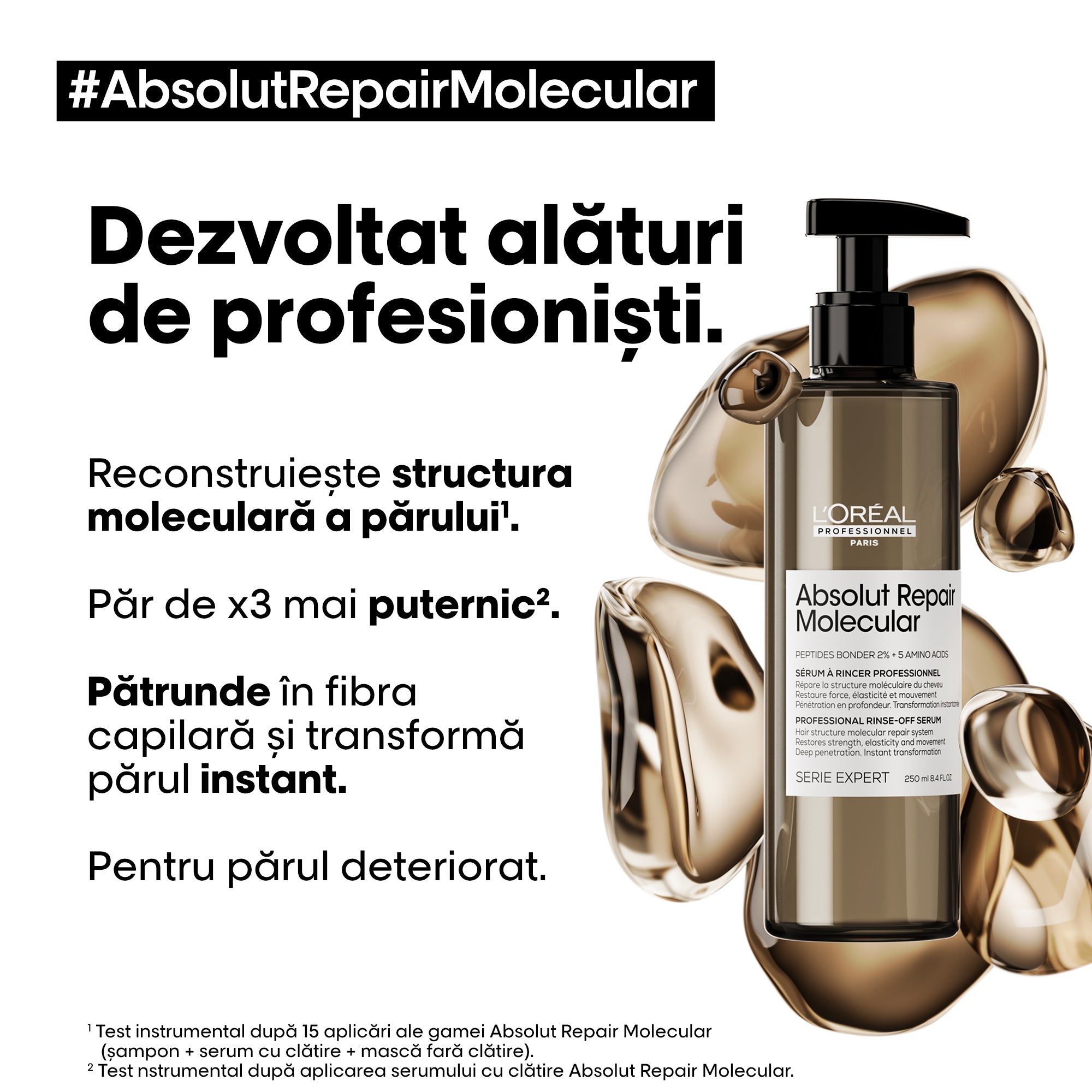 L’Oreal Professionnel Serie Expert Absolut Repair Molecular - Ser 250ml - Beauty Lounge
