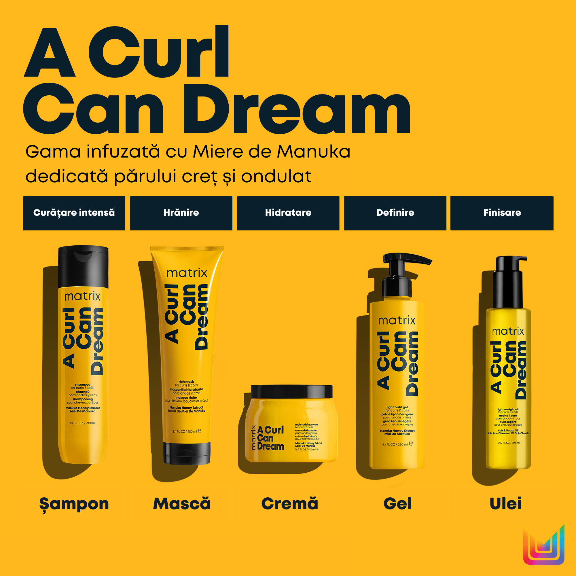 Matrix A Curl Can Dream - Ulei Pentru Parul Cret si Ondulat 150ml - Beauty Lounge