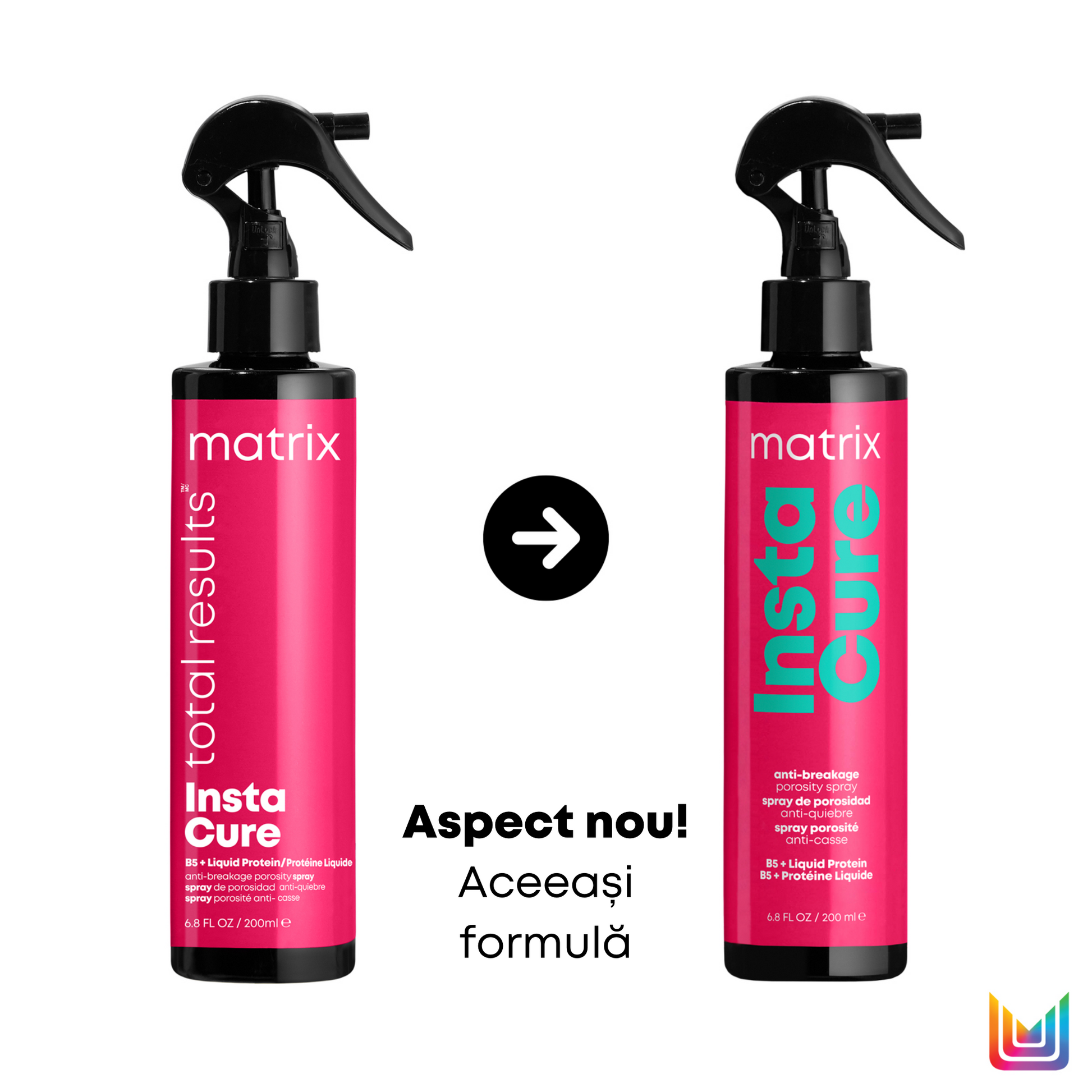 Matrix Total Results Instacure - Spray Anti-Porozitate pentru Par Uscat si Deteriorat 200ml - Beauty Lounge