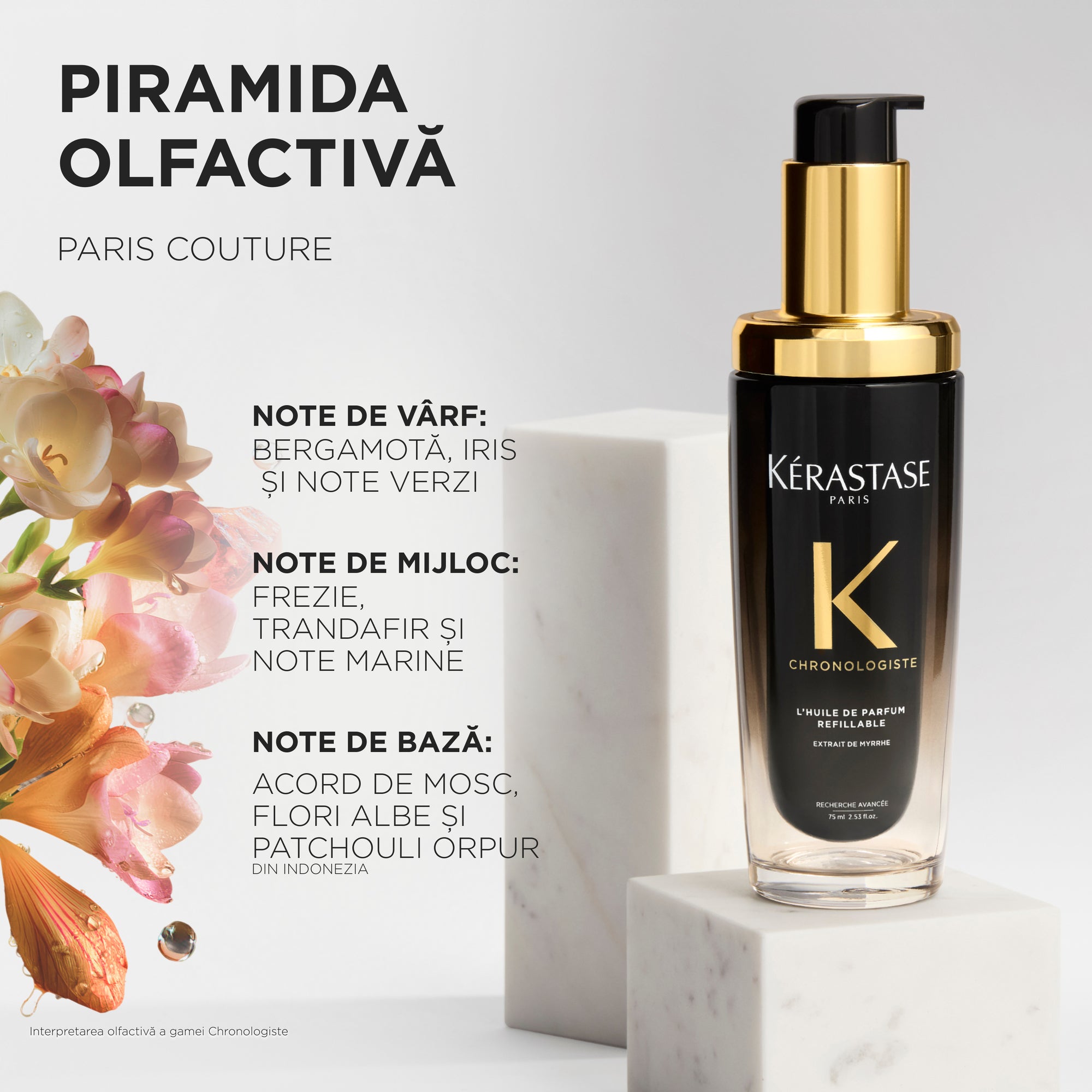 Kerastase Chronologiste Huile de Parfum 75ml - Ulei de Par Reincarcabil