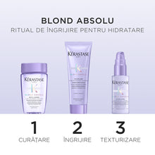 Încarcă imaginea în Galerie, Kerastase Blond Absolu Discovery Set  - Bain 80ml + Cicaflash 75ml + Cicaplasme 45ml
