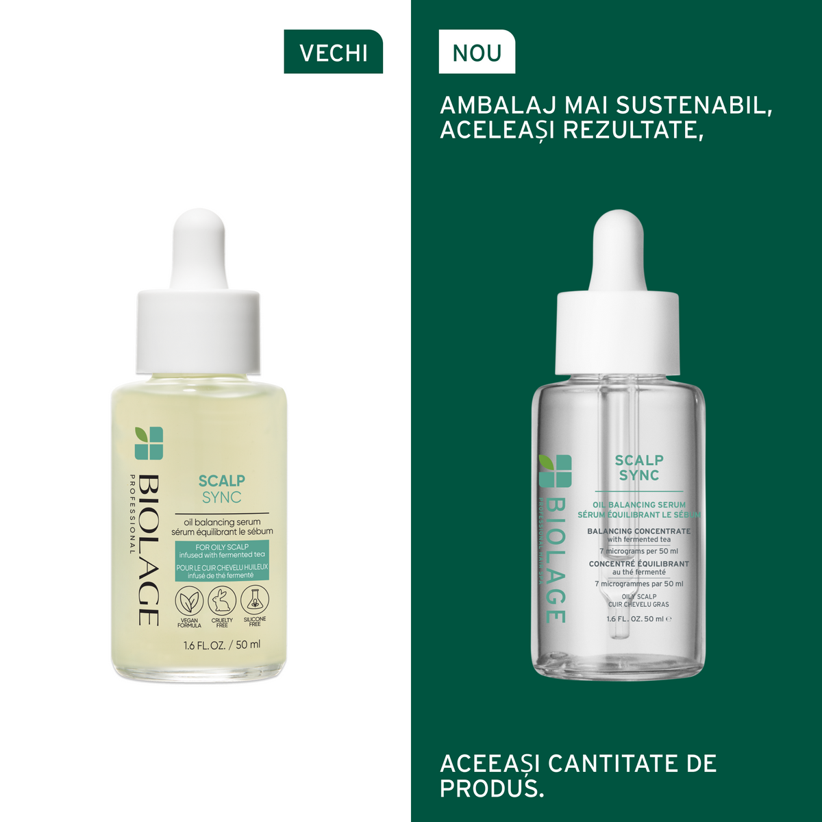 Biolage Scalp Sync Oil Reset - Ser Pentru Excesul de Sebum 50ml - Beauty Lounge