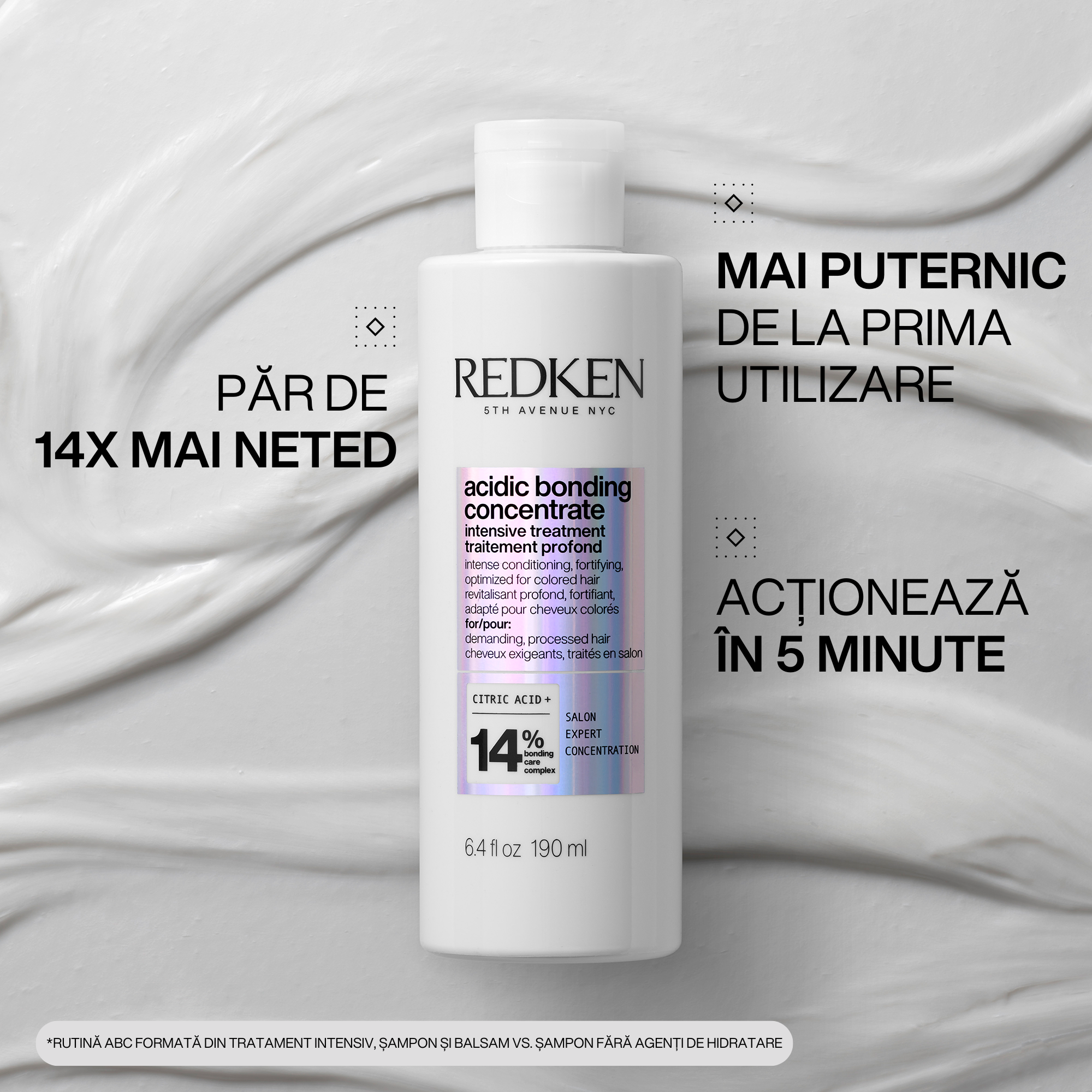Set Redken Acidic Bonding - Tratament Pre-Sampon 190ml + Sampon 300ml - Beauty Lounge