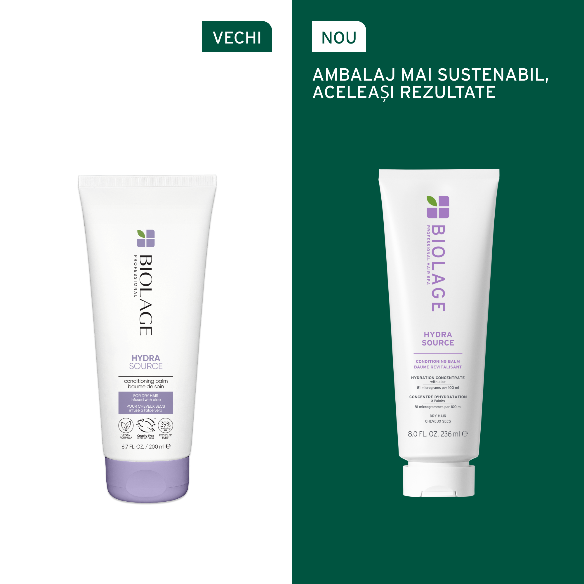 Matrix Biolage Hydrasource Conditioner - Balsam Pentru Par Uscat 236ml