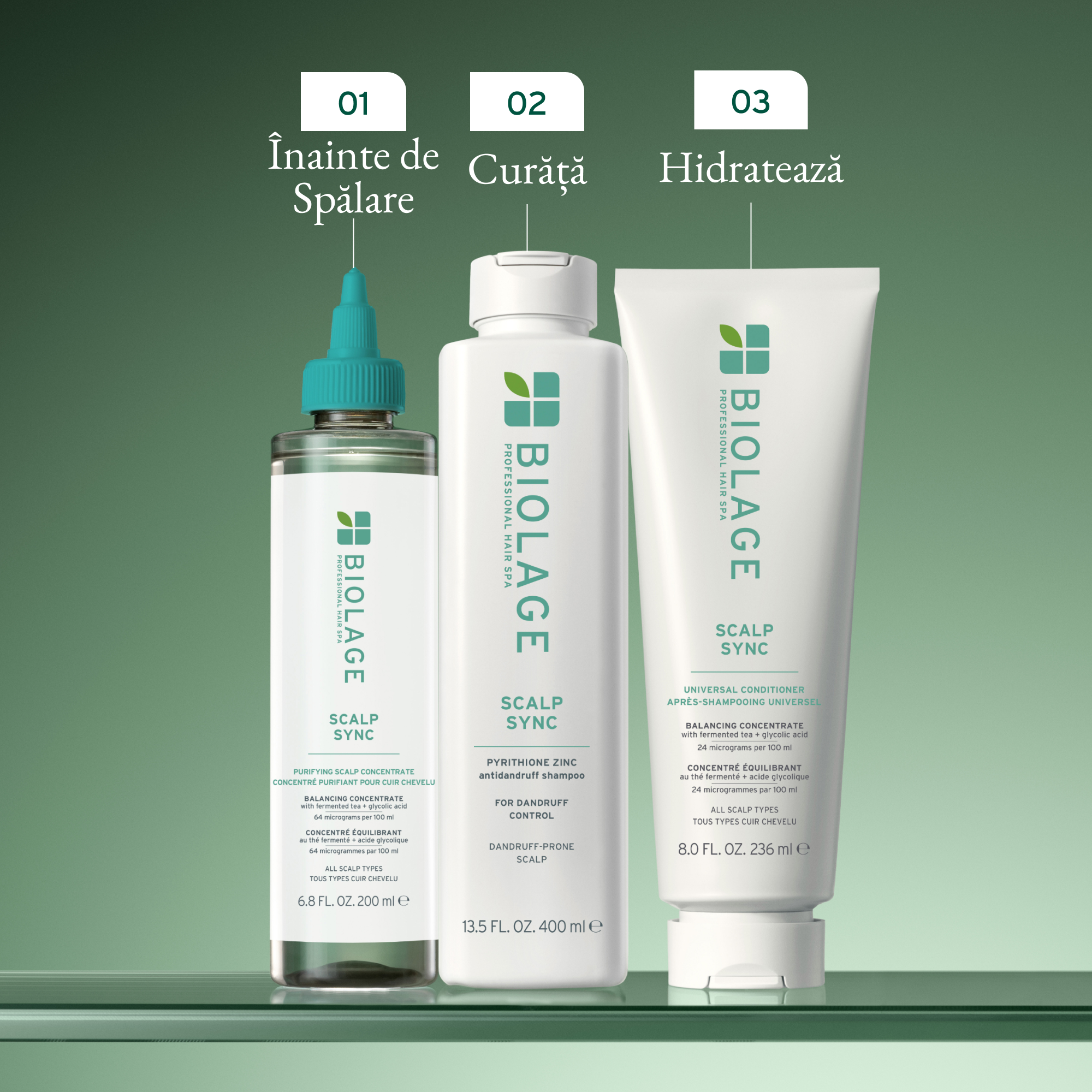 Biolage Scalp Sync Conditioner 236ml - Balsam Pentru Toate Tipurile de Par