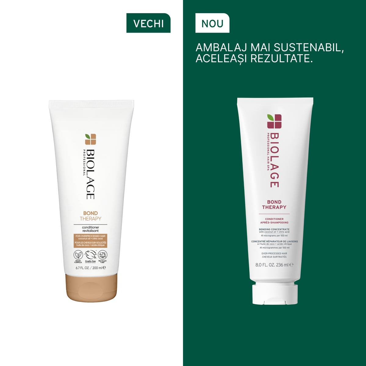 Biolage Bond Therapy Conditioner 236ml - Balsam Pentru Par Deteriorat