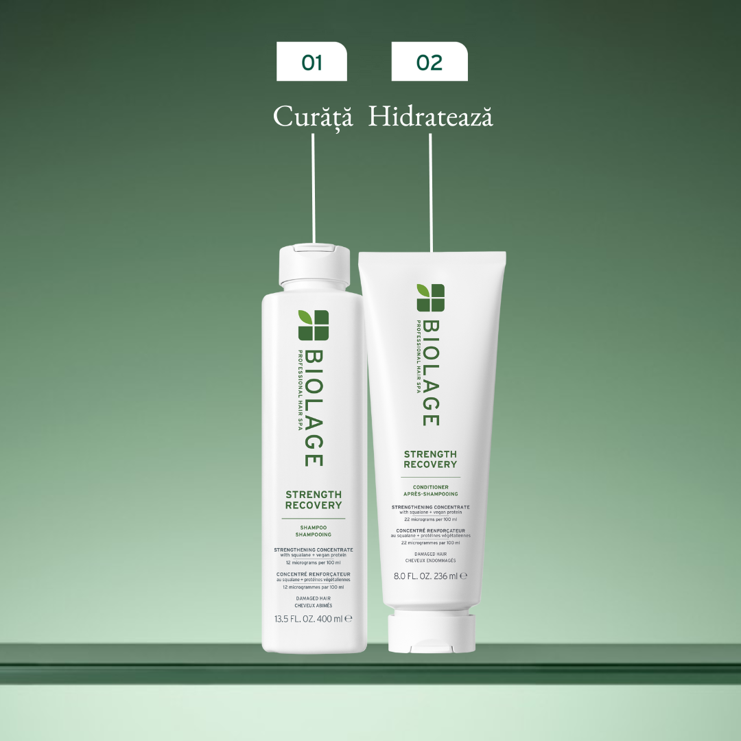 Matrix Biolage Strength Recovery - Balsam Profesional Imbogatit 236ml