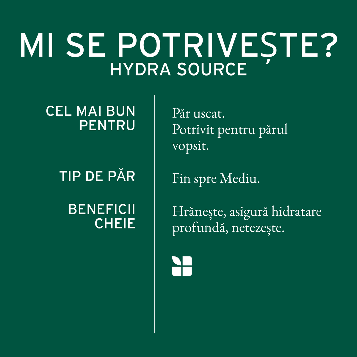 Matrix Biolage Hydrasource Shampoo - Sampon Pentru Par Uscat 400ml - Beauty Lounge