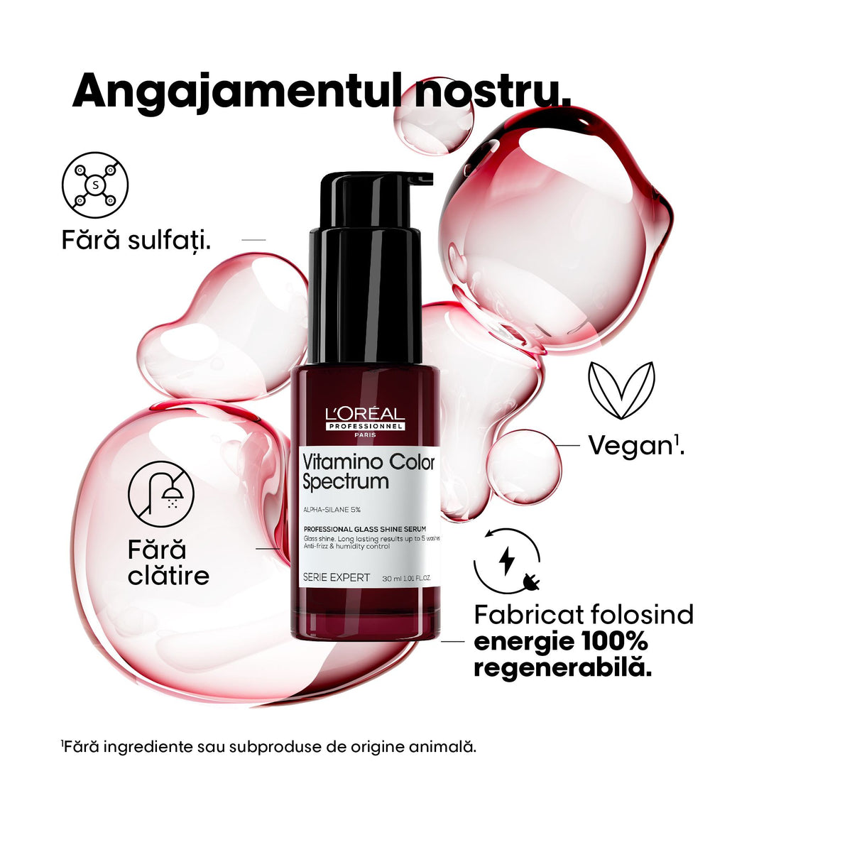 L'Oreal Professionnel SE Vitamino Color Spectrum Glass Shine 30ml - Ser Pentru Par Vopsit