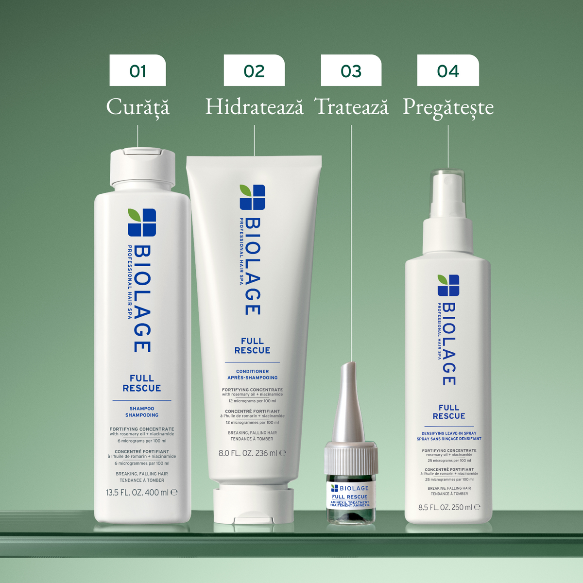 Matrix Biolage Full Rescue - Balsam Anticadere si Echilibrare Scalp 236ml - Beauty Lounge