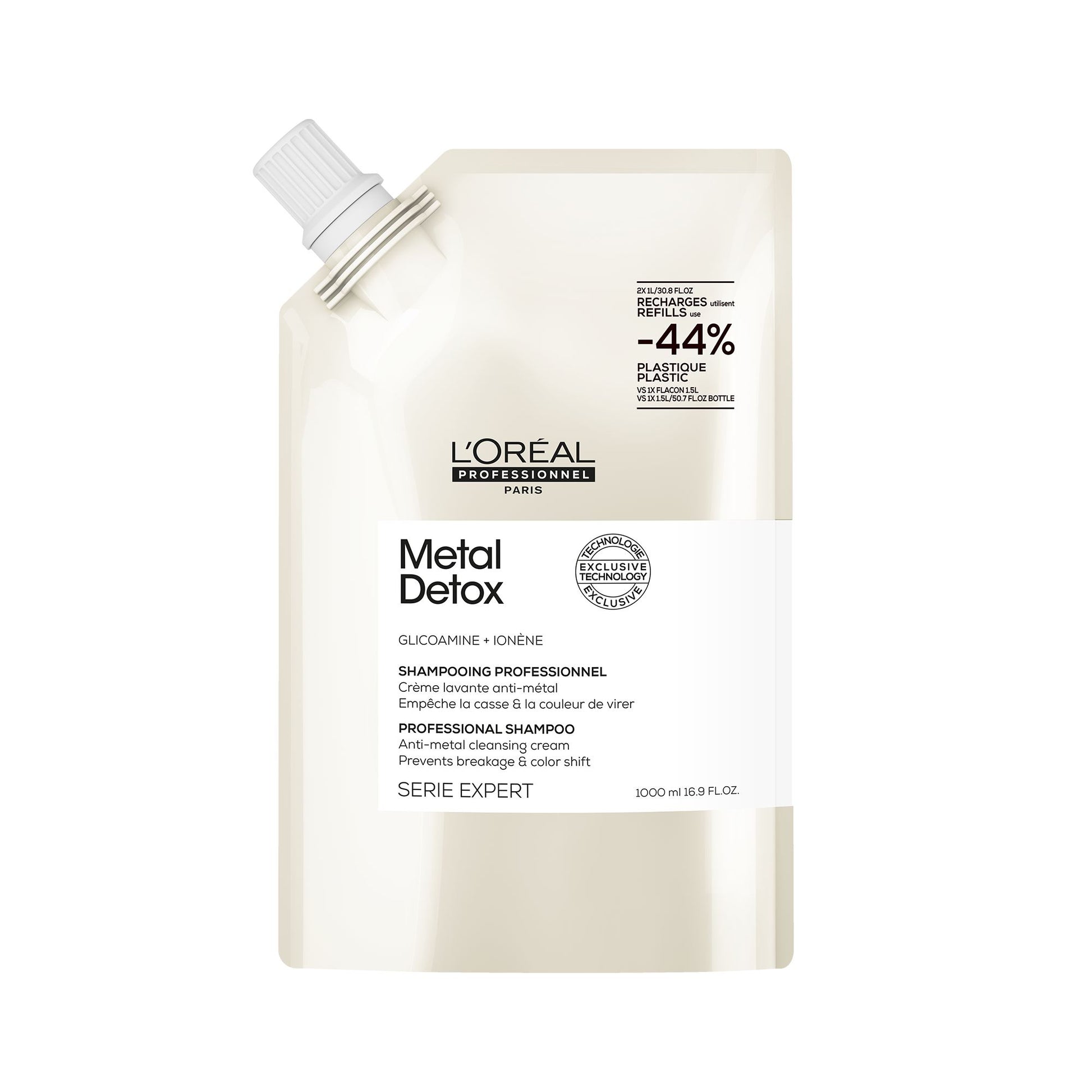 L'Oreal Professionnel Metal Detox - Rezerva Sampon Crema 1000ml - Beauty Lounge
