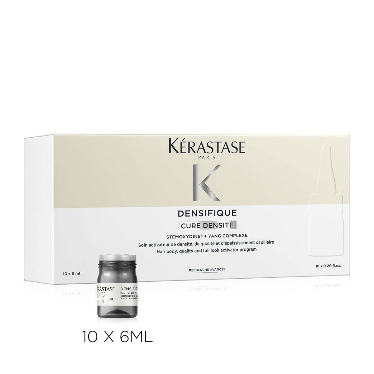 Kerastase Densifique Cure Densite - Tratament Pentru Densitate Si Textura 10x6ml - Beauty Lounge