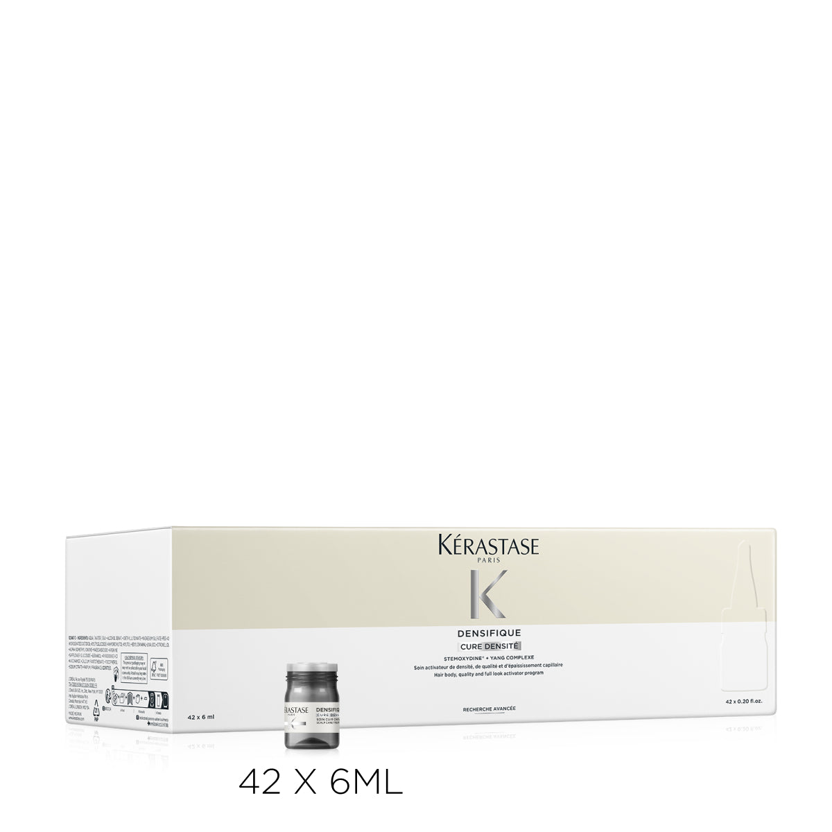 Kerastase Densifique Cure Densite - Tratament Pentru Densitate Si Textura 42x6ml - Beauty Lounge