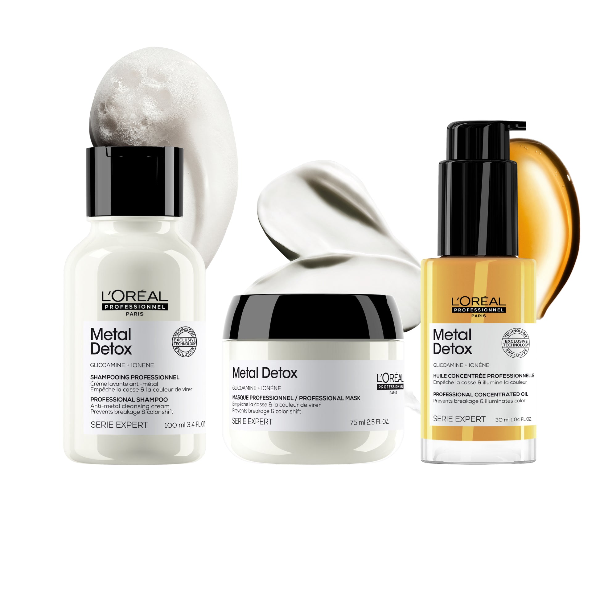 L'Oreal Professionnel SE Metal Detox Travel - Set Anti-Rupere Pentru Par - Beauty Lounge