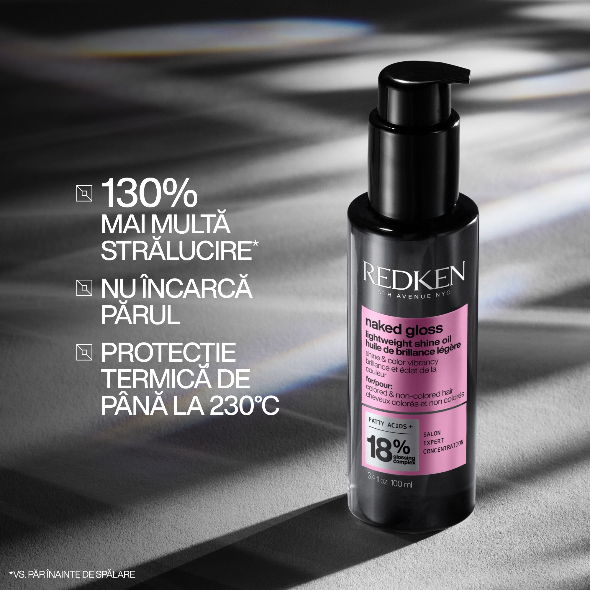 Redken Naked Gloss - Ulei pentru Stralucire 100ml - Beauty Lounge