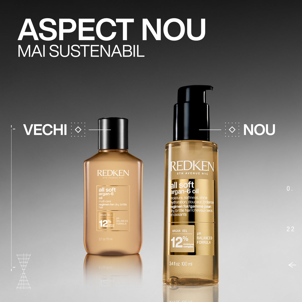 Redken All Soft Argan 6 Oil 100ml - Ulei de Argan pentru Par Uscat
