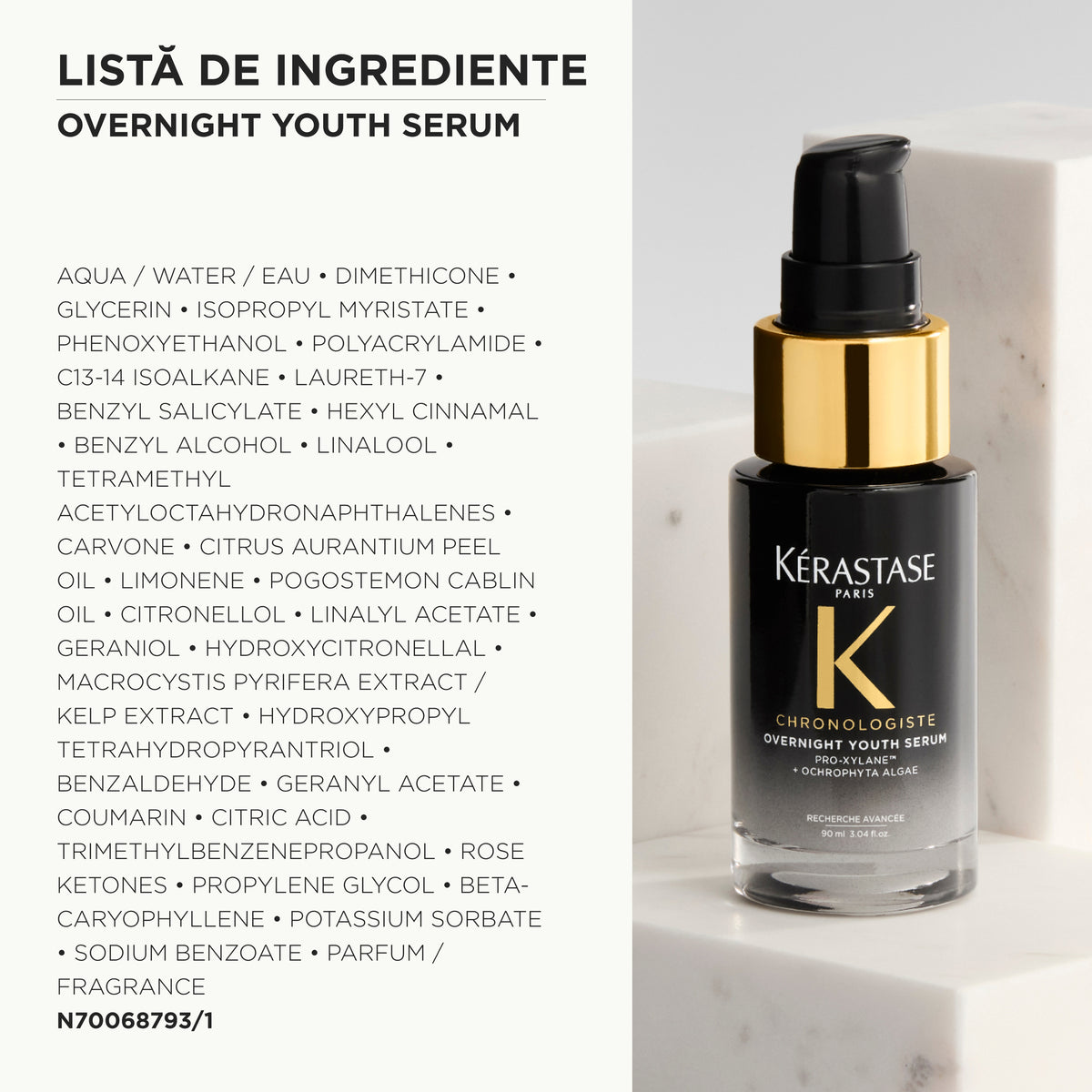 Kerastase Chronologiste Overnight Youth Serum 30ml - Ser de Noapte