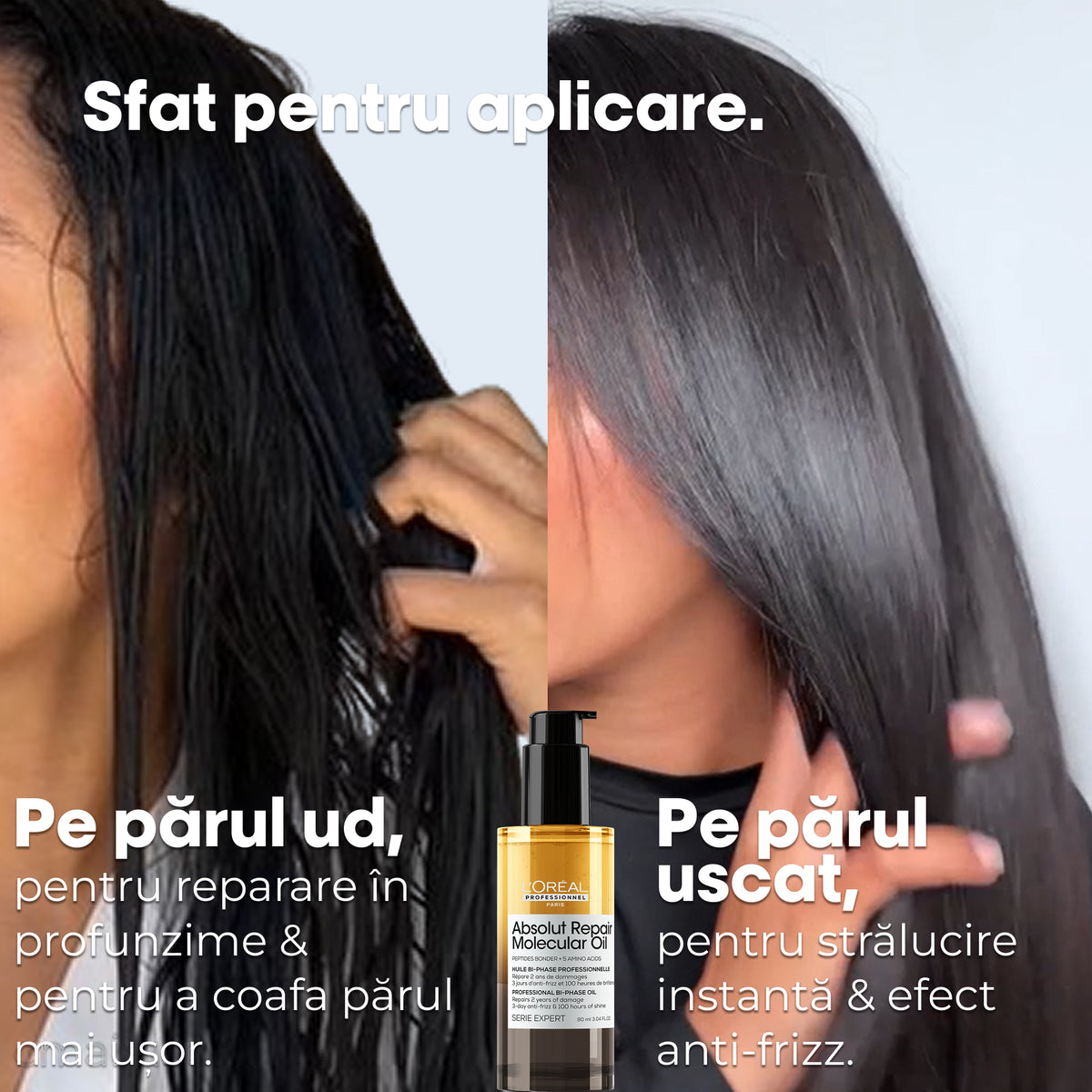 L’Oreal Professionnel SE Absolut Repair Molecular - Ulei Bifazic 30ml - Beauty Lounge
