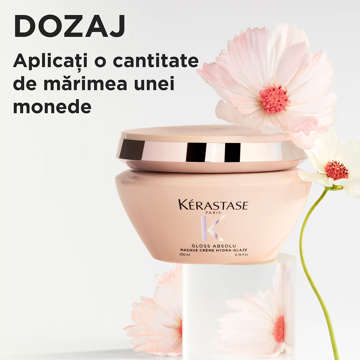 Kerastase Gloss Absolu Hydra-Glaze Masque 200ml - Masca Hidratanta - Beauty Lounge