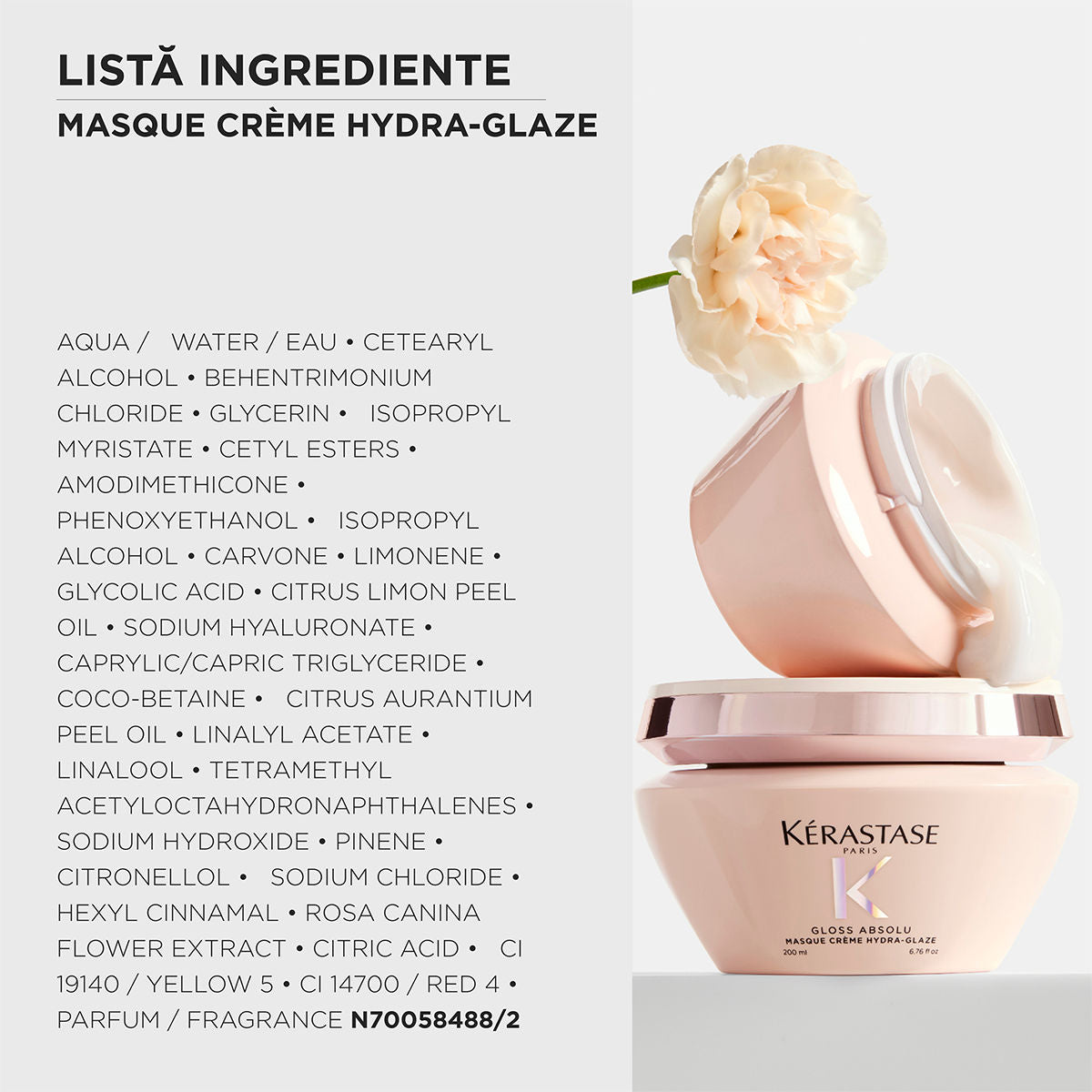Kerastase Gloss Absolu Hydra-Glaze Masque 200ml - Masca Hidratanta - Beauty Lounge