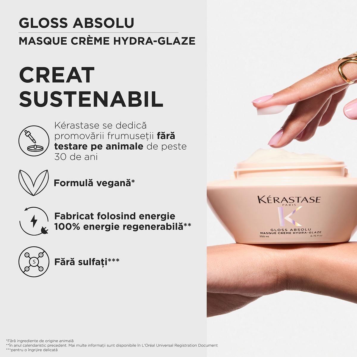 Kerastase Gloss Absolu Hydra-Glaze Masque 200ml - Masca Hidratanta - Beauty Lounge