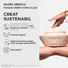 Încarcă imaginea în Galerie, Kerastase Gloss Absolu Hydra-Glaze Masque 200ml - Masca Hidratanta
