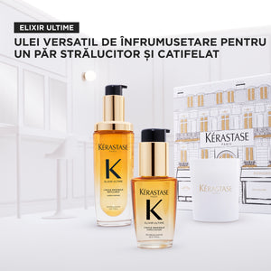Kerastase Elixir Ultime Duo Holidays 2025 - Set Pentru Par Stralucitor si Catifelat