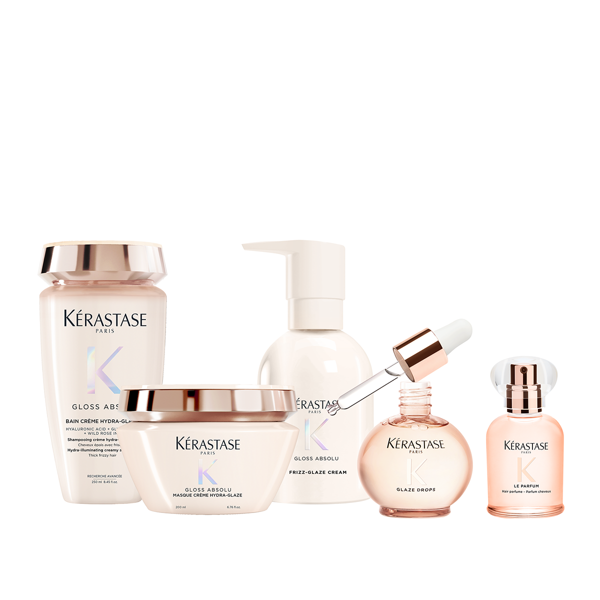 Kerastase Gloss Absolu Bain 250ml -  Sampon Pentru Par Gros Anti-Frizz - Beauty Lounge