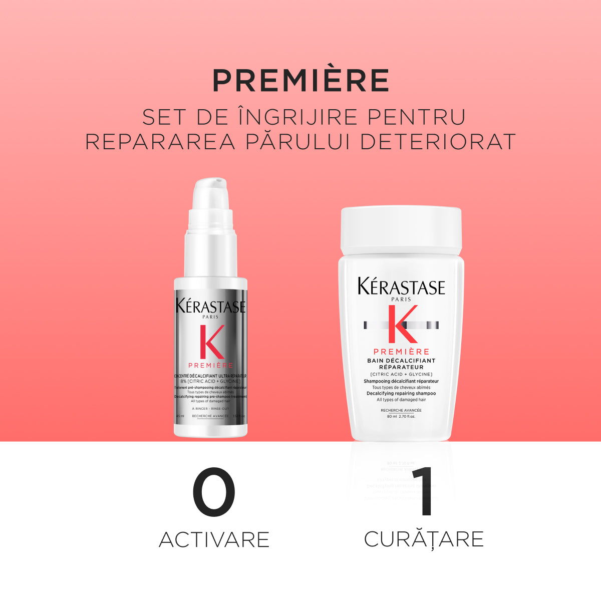Kerastase First Duo Discovery - Set Pentru Par Foarte Deteriorat
