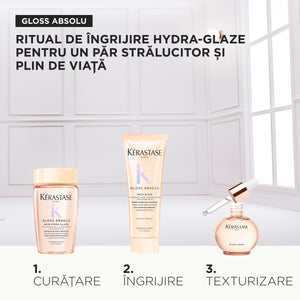 Kérastase Gloss Absolu Oil Holidays 2025 - Set Pentru Stralucirea si Netezirea Parului