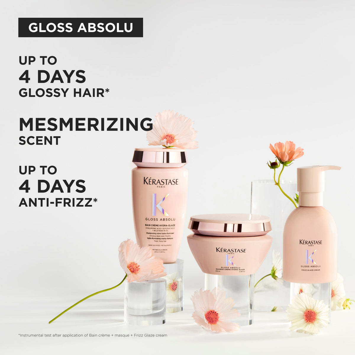 Kerastase Gloss Absolu Bain Creme Hydra-Glaze Refill 500ml - Rezerva Sampon - Beauty Lounge