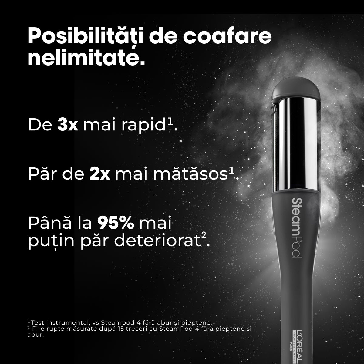 L’Oréal Professionnel Steampod 4.0 Meteora - Placa Profesionala de Par