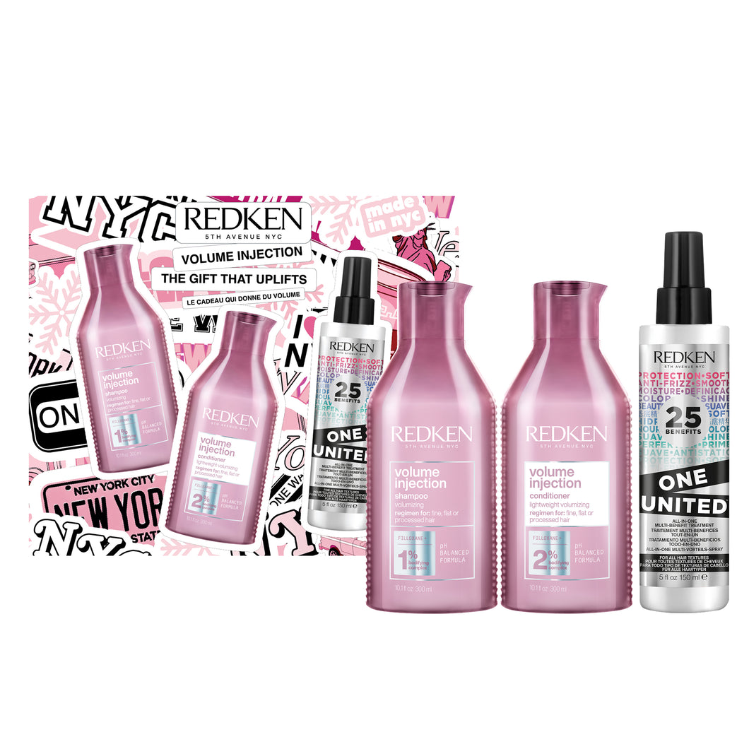 Redken Volume Injection - Set Pentru Par Fara Volum