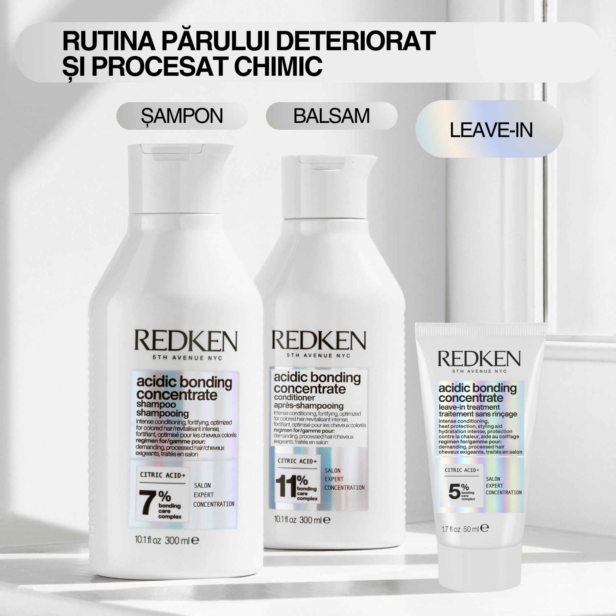 Redken Acidic Bonding Curls 50ml - Tratament Leave-In Pentru Par Cret
