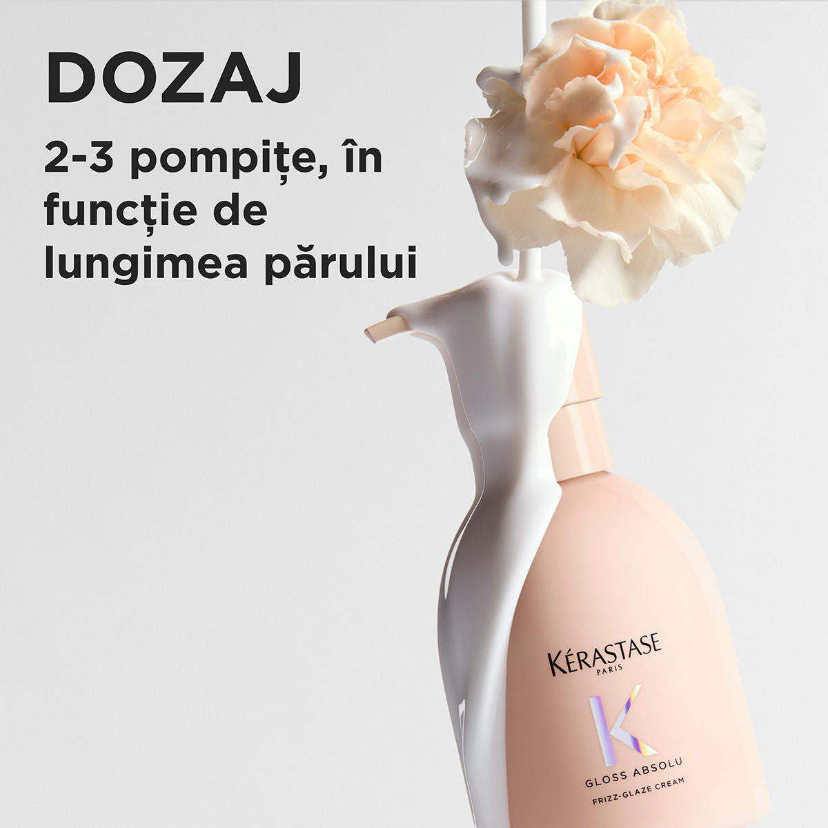 Kérastase Gloss Absolu Leave-in 240ml - Crema Leave-in Anti-Frizz Pentru Par Gros - Beauty Lounge