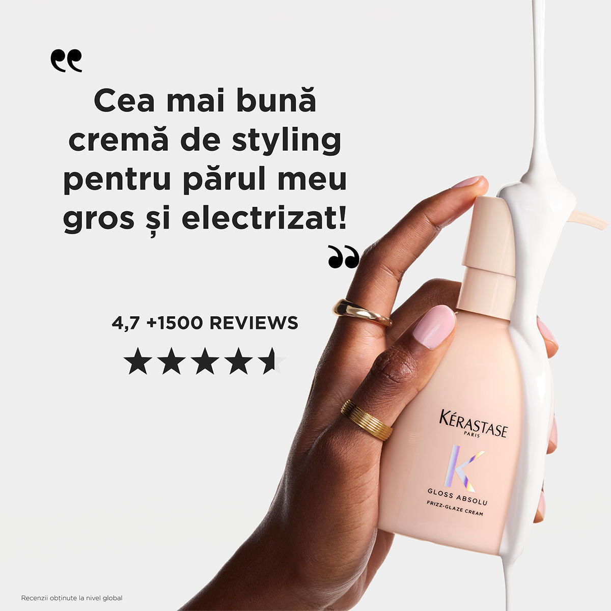 Kérastase Gloss Absolu Leave-in 240ml - Crema Leave-in Anti-Frizz Pentru Par Gros - Beauty Lounge
