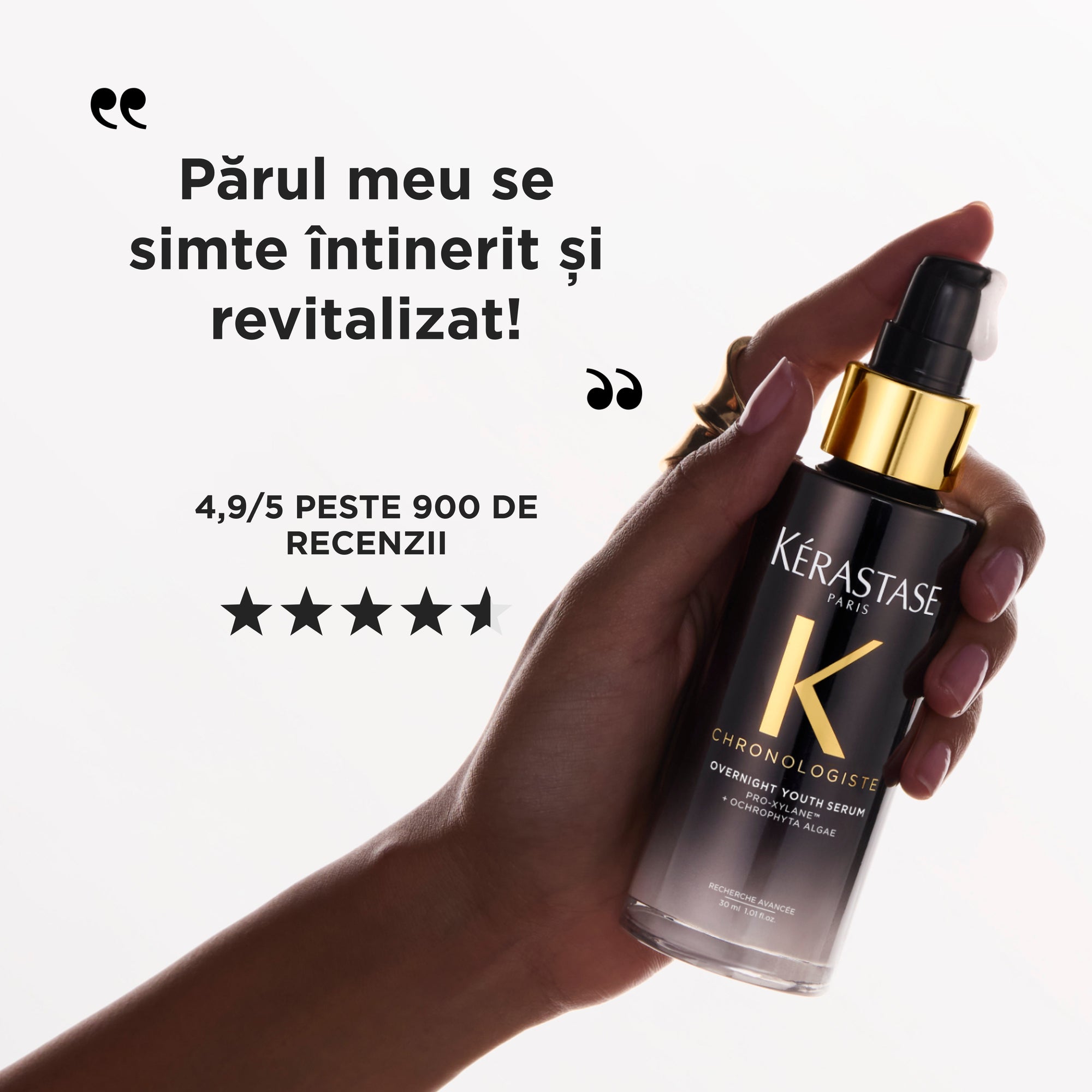 Kerastase Chronologiste Overnight Youth Serum 90ml - Ser de Noapte