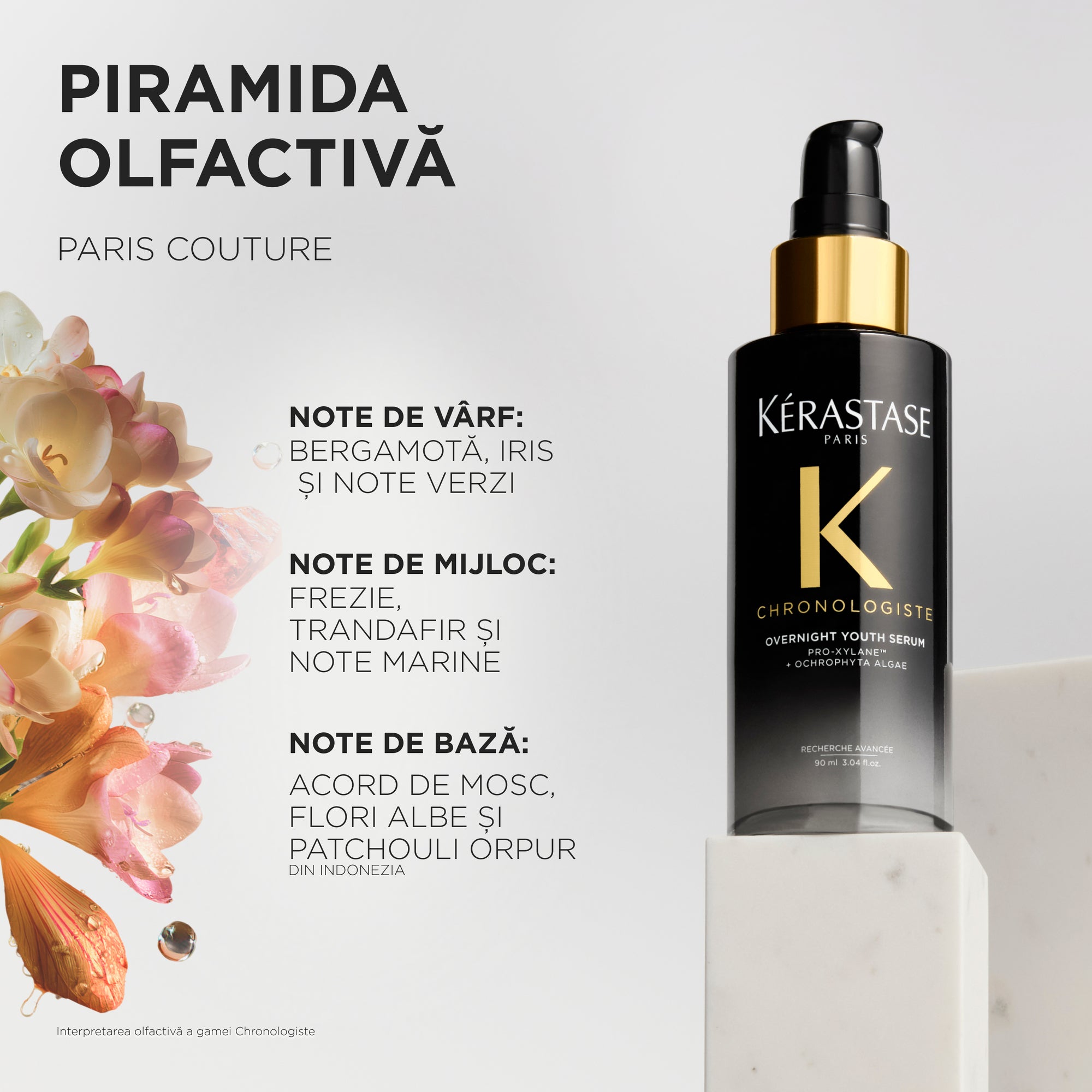 Kerastase Chronologiste Overnight Youth Serum 90ml - Ser de Noapte
