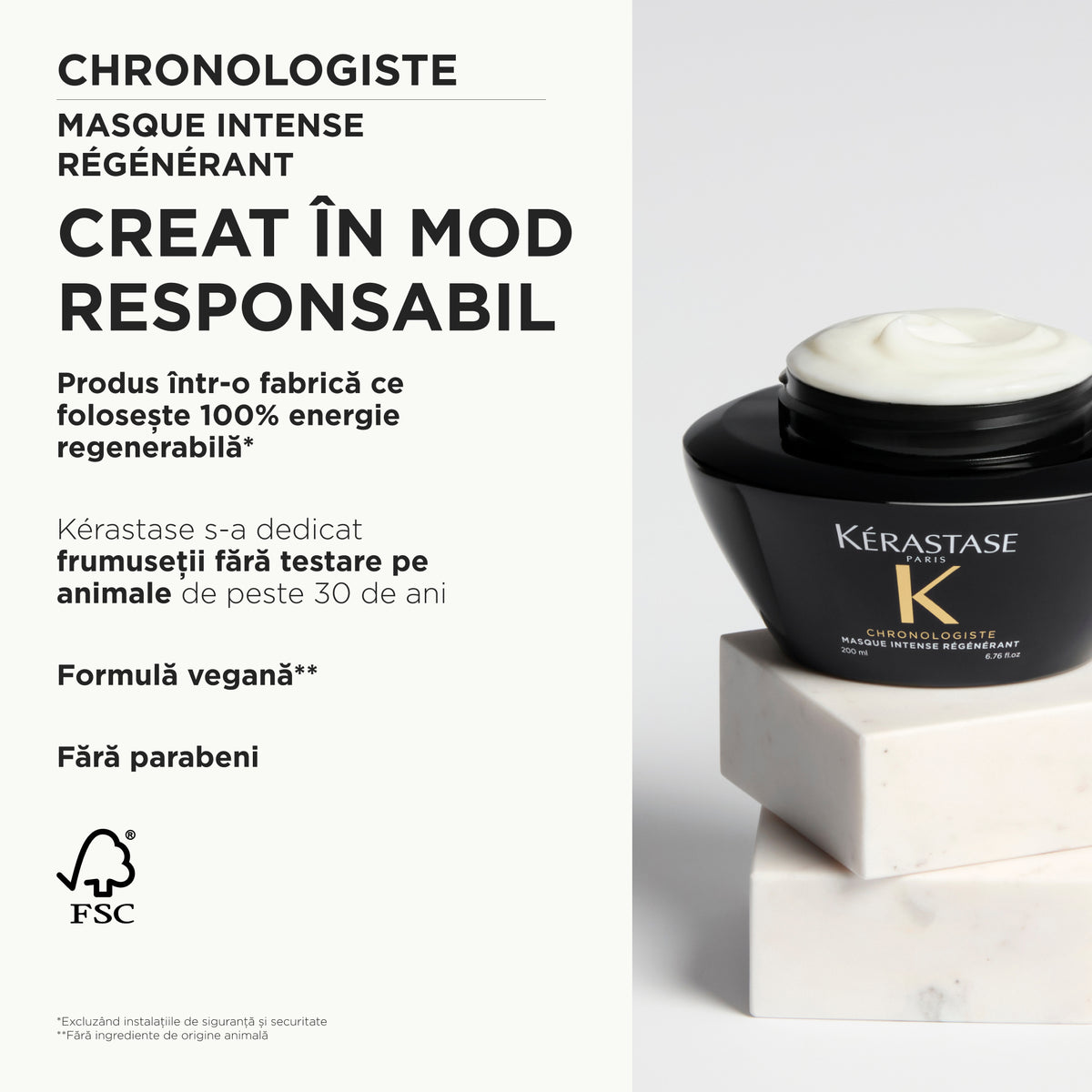Kerastase Chronologiste Masque Regenerant Anti-Aging 200ml - Masca Regeneranta si Revitalizanta