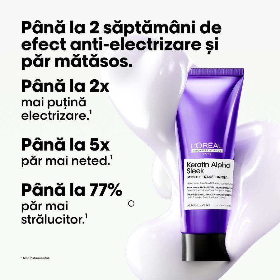 L’Oreal Professionnel Serie Expert Keratin Alpha Sleek 200ml - Crema Tratament